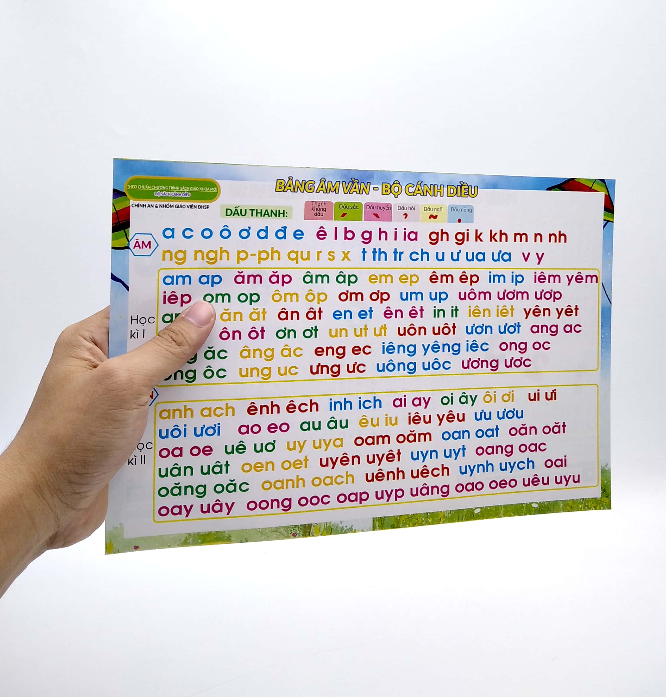 bảng âm vần - bộ cánh diều