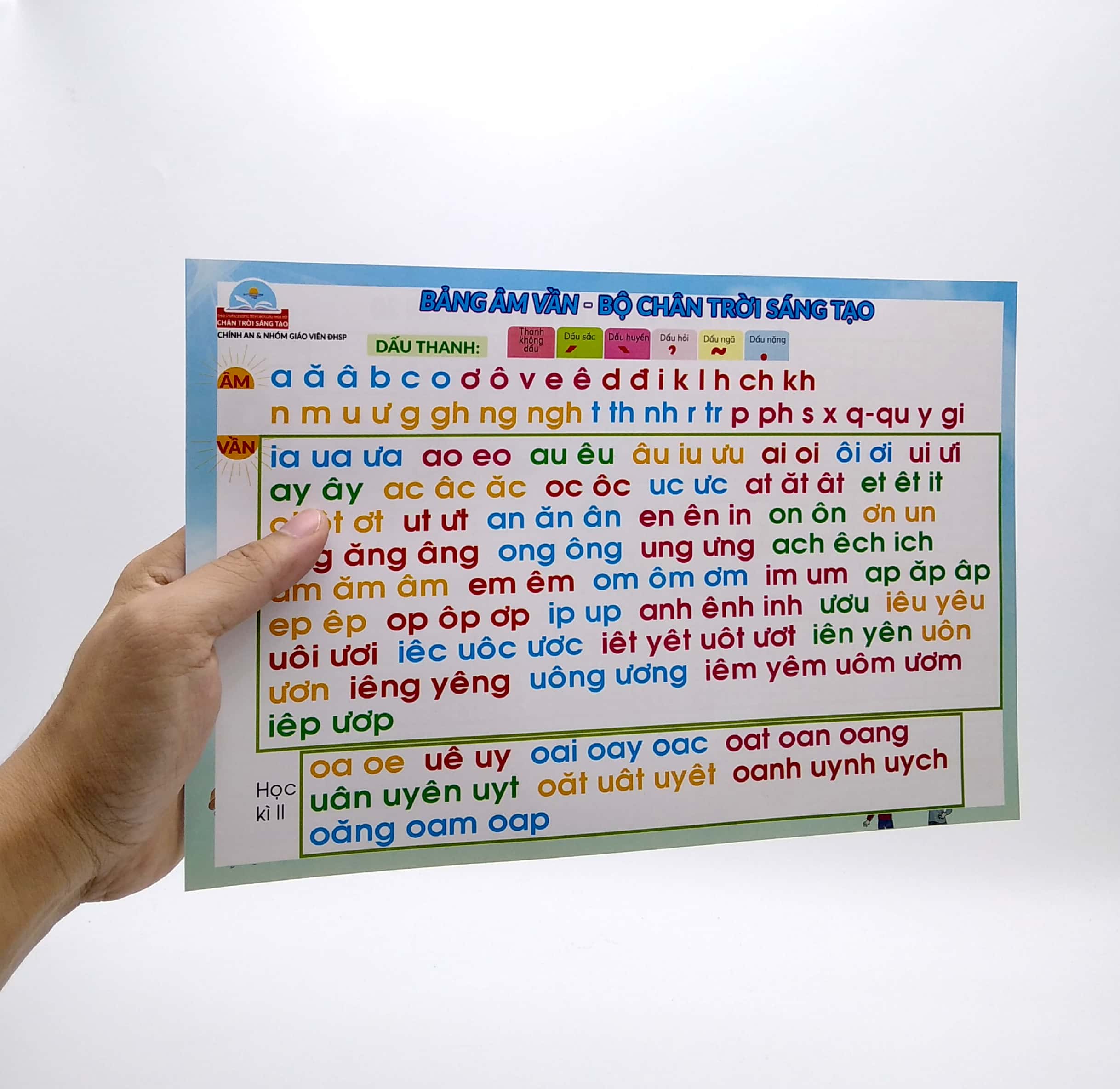 bảng âm vần - bộ chân trời sáng tạo