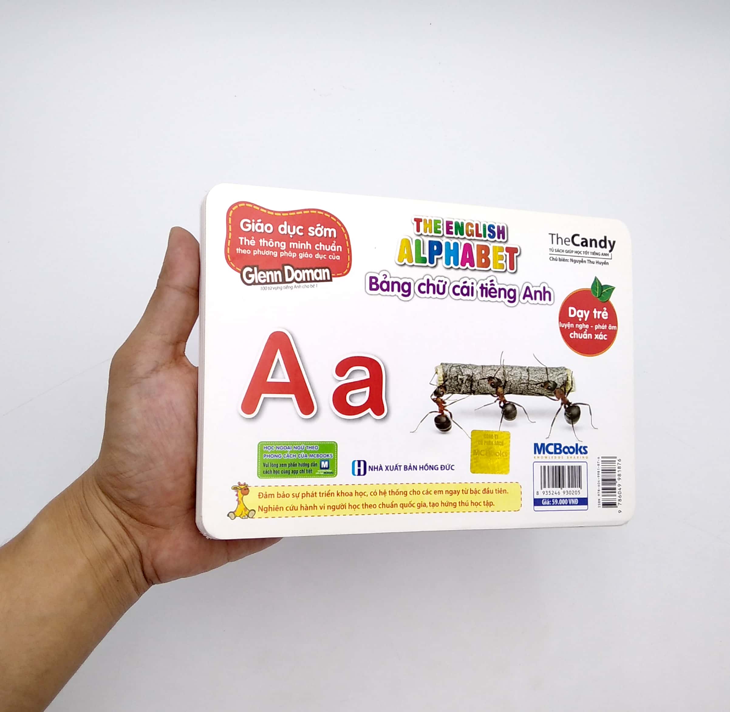 bảng chữ cái tiếng anh - giáo dục sớm thẻ thông minh chuẩn theo phương pháp giáo dục của glenn doman