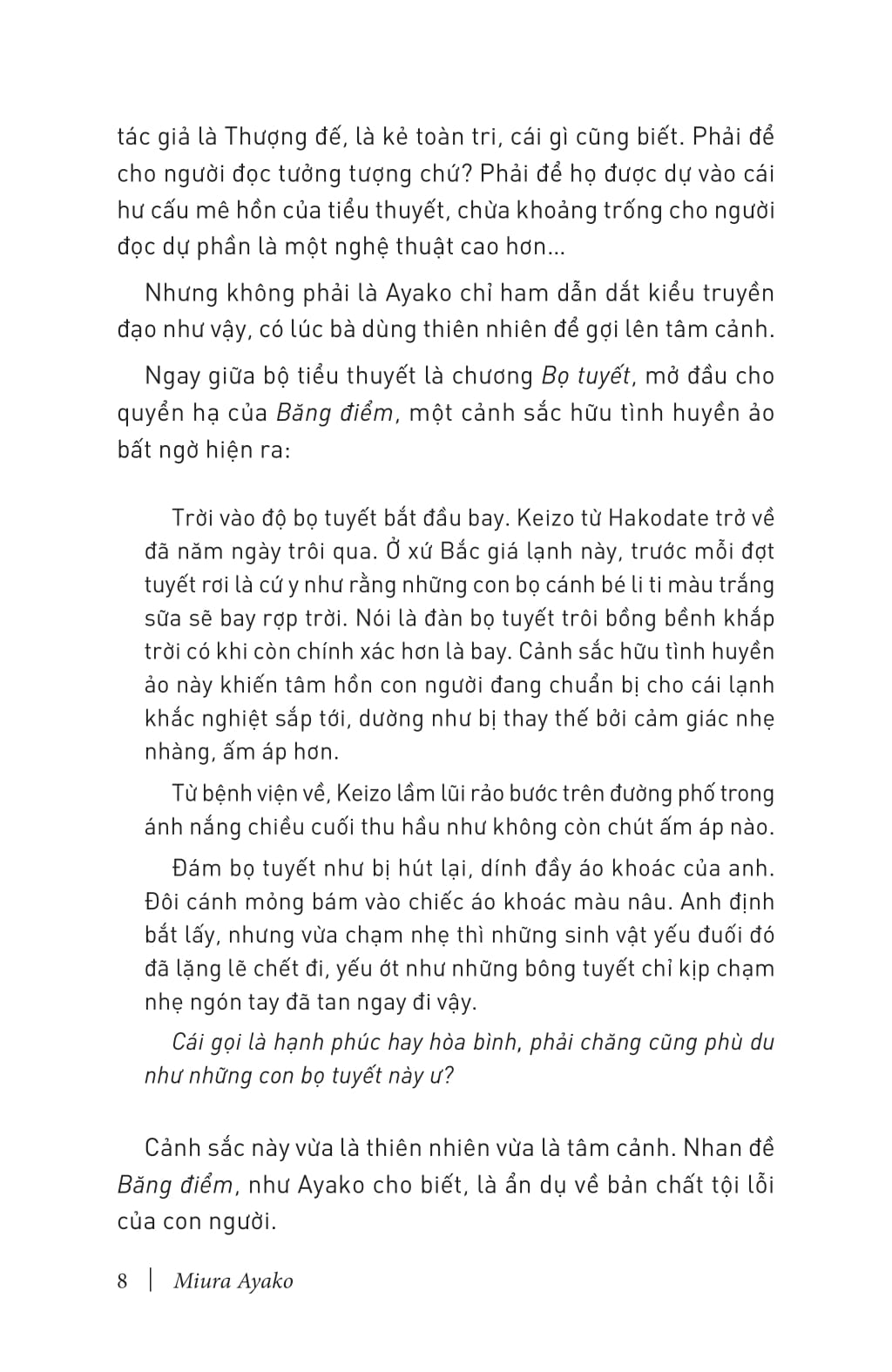 băng điểm - quyển hạ