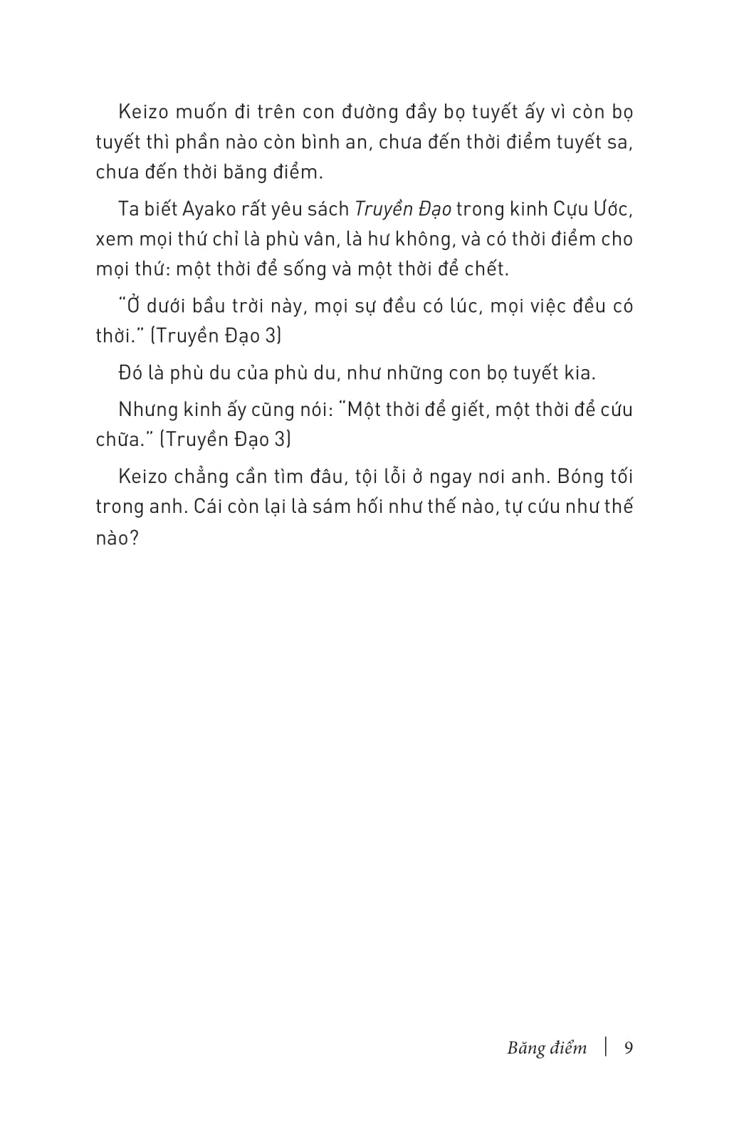 băng điểm - quyển hạ