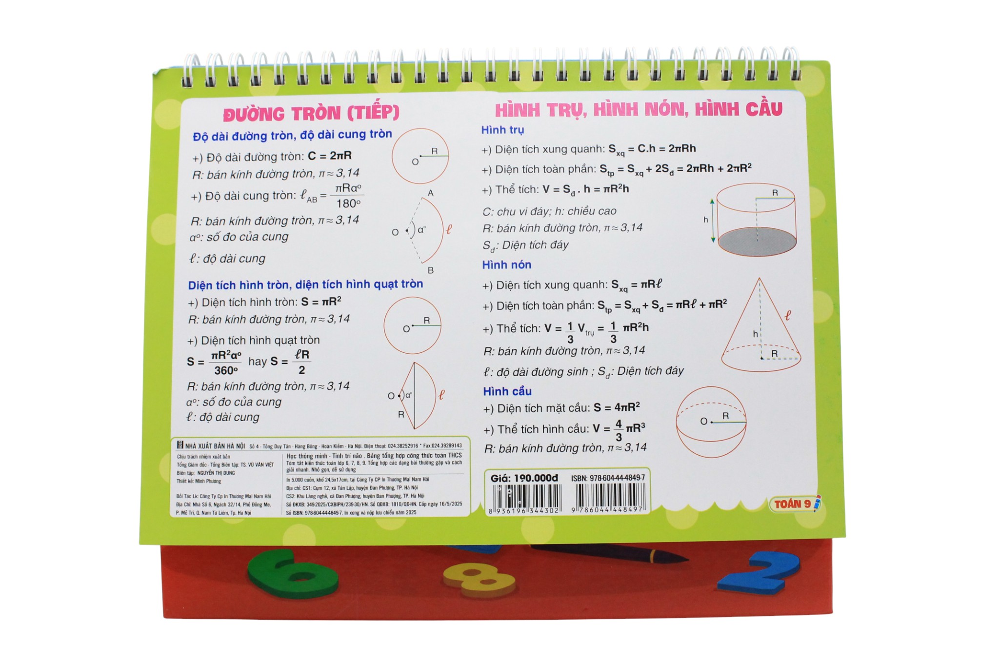 Bang Tong Hop Cong Thuc Toan THCS