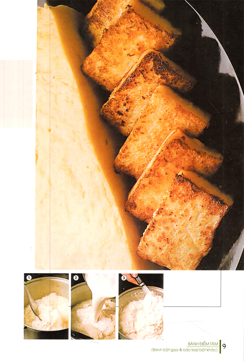 bánh điểm tâm (bánh bột gạo & các loại bột khác)