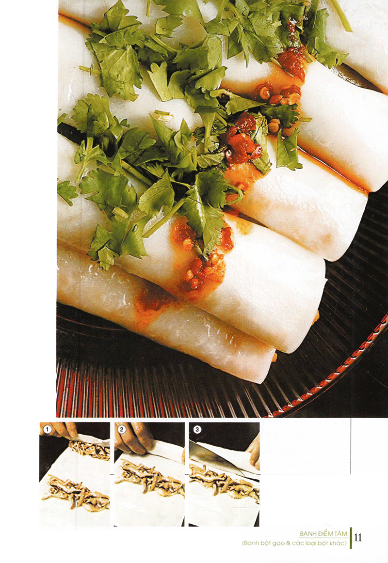 bánh điểm tâm (bánh bột gạo & các loại bột khác)