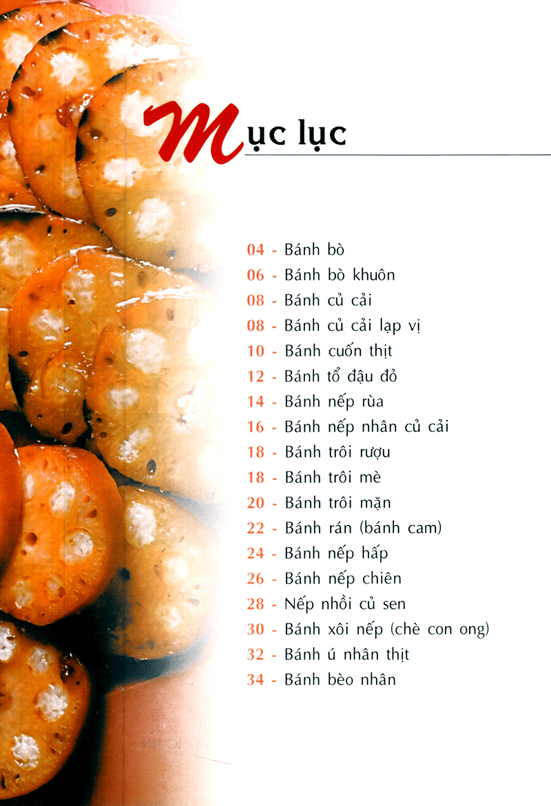 bánh điểm tâm (bánh bột gạo & các loại bột khác)