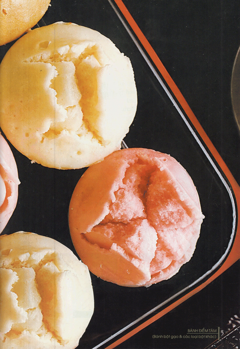 bánh điểm tâm (bánh bột gạo & các loại bột khác)