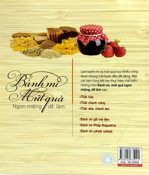bánh mì, mứt quả ngon miệng dễ làm