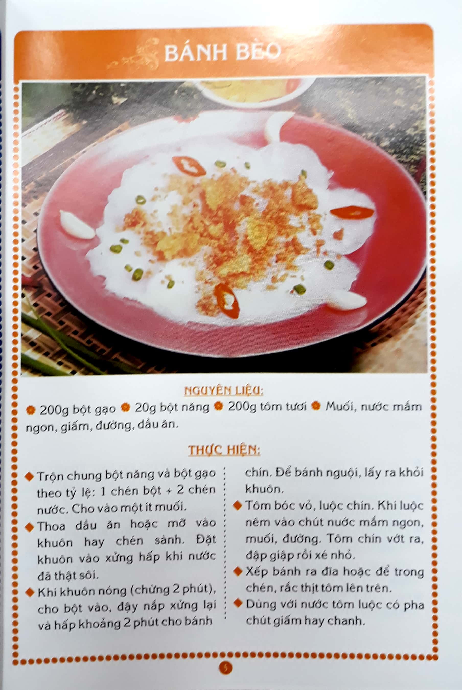 bánh và các món tráng miệng