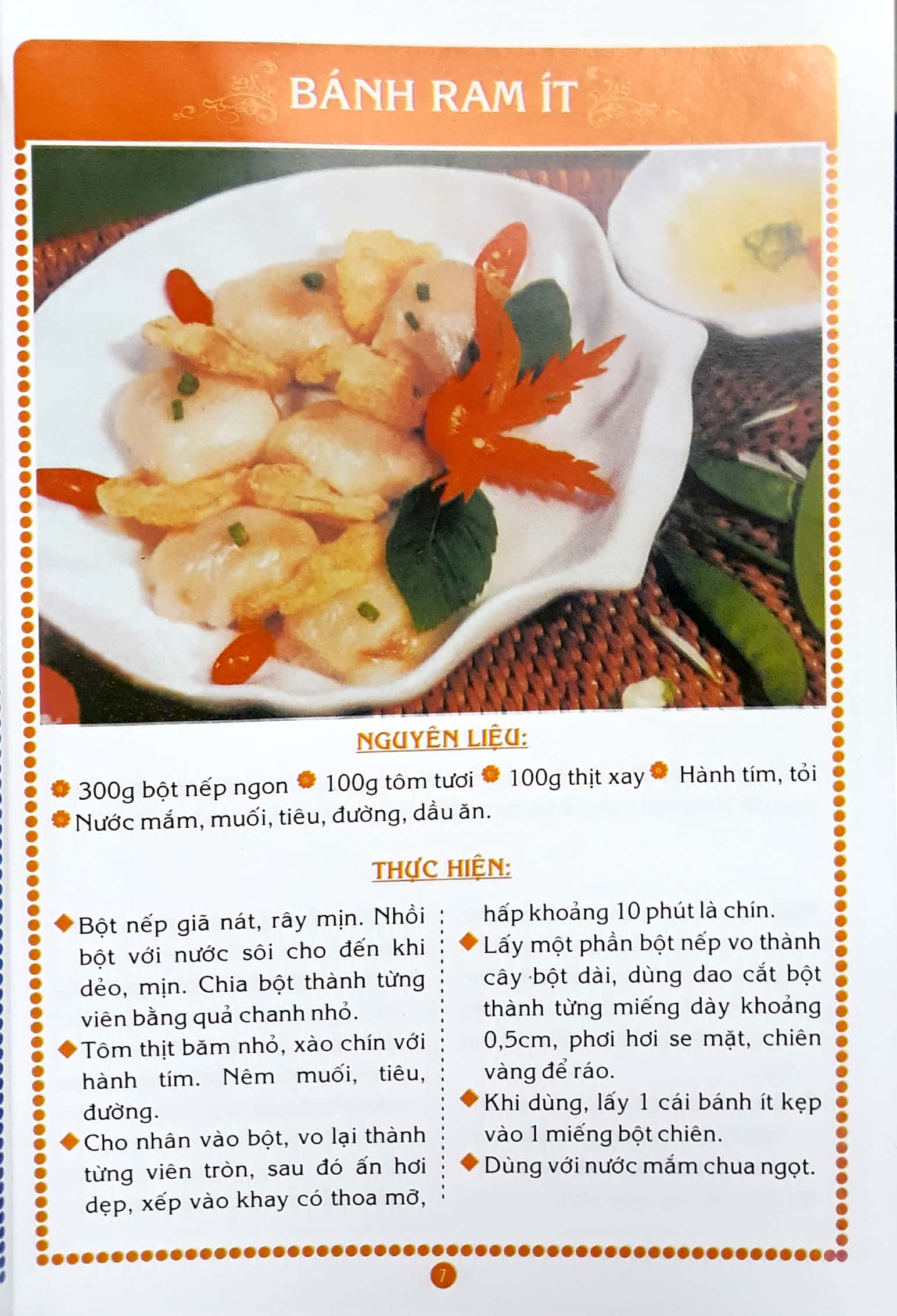 bánh và các món tráng miệng