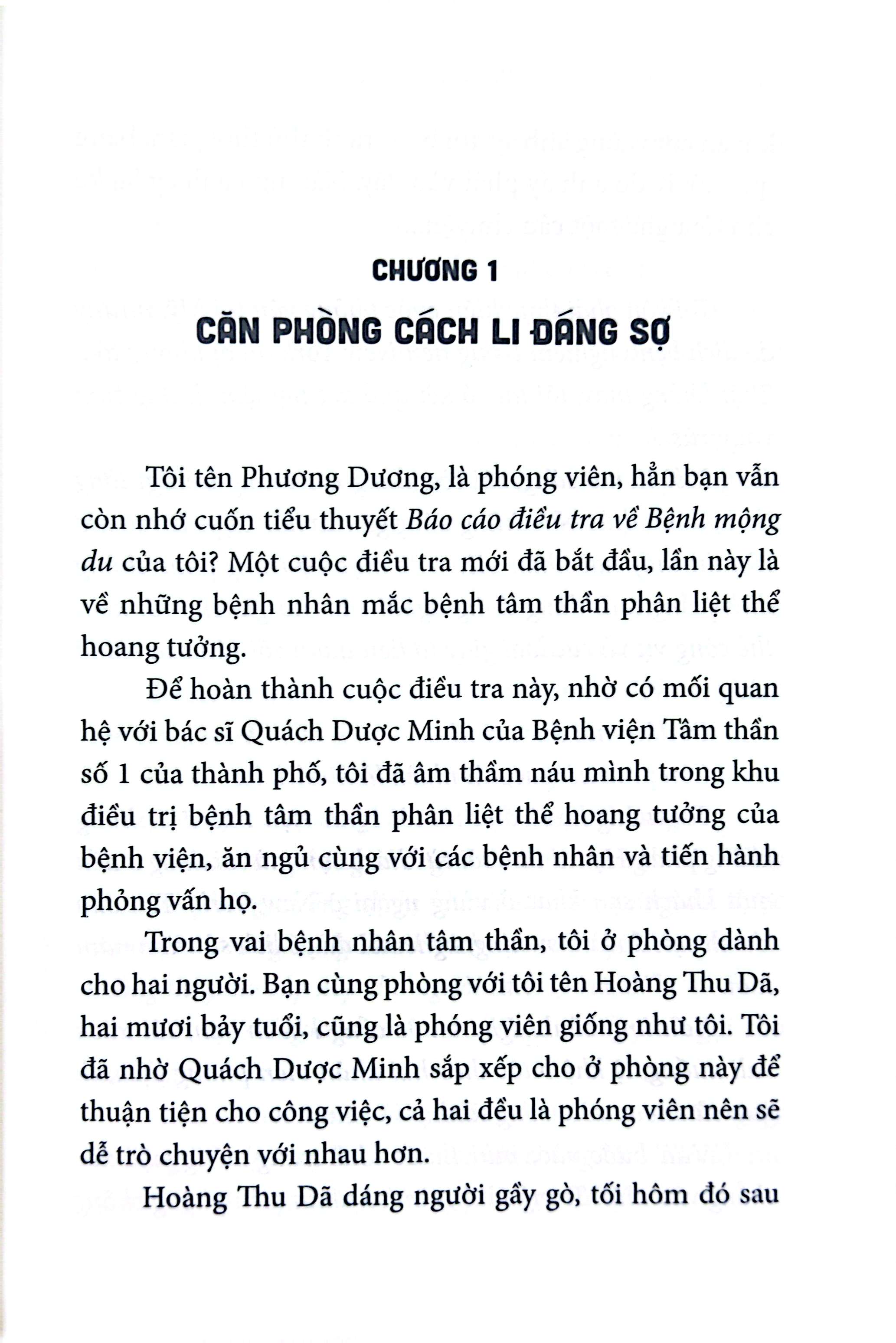 báo cáo điều tra về bệnh hoang tưởng