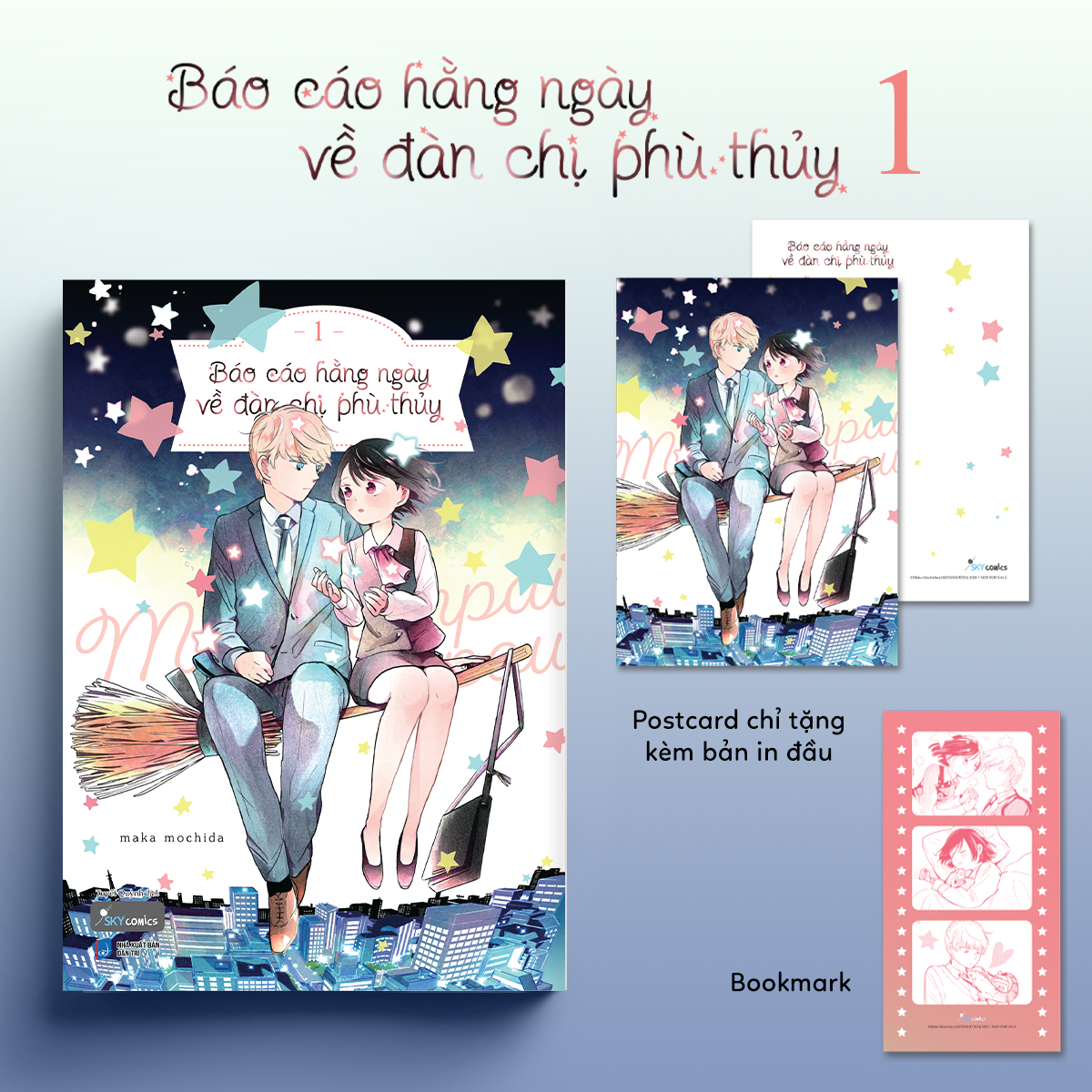 Bao Cao Hang Ngay Ve Dan Chi Phu Thuy - Tap 1 - Tang Kem Bookmark Boi Cung + Postcard 2 Mat