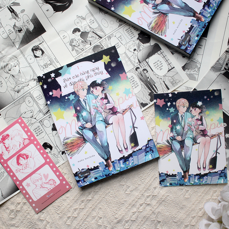 Bao Cao Hang Ngay Ve Dan Chi Phu Thuy - Tap 1 - Tang Kem Bookmark Boi Cung + Postcard 2 Mat