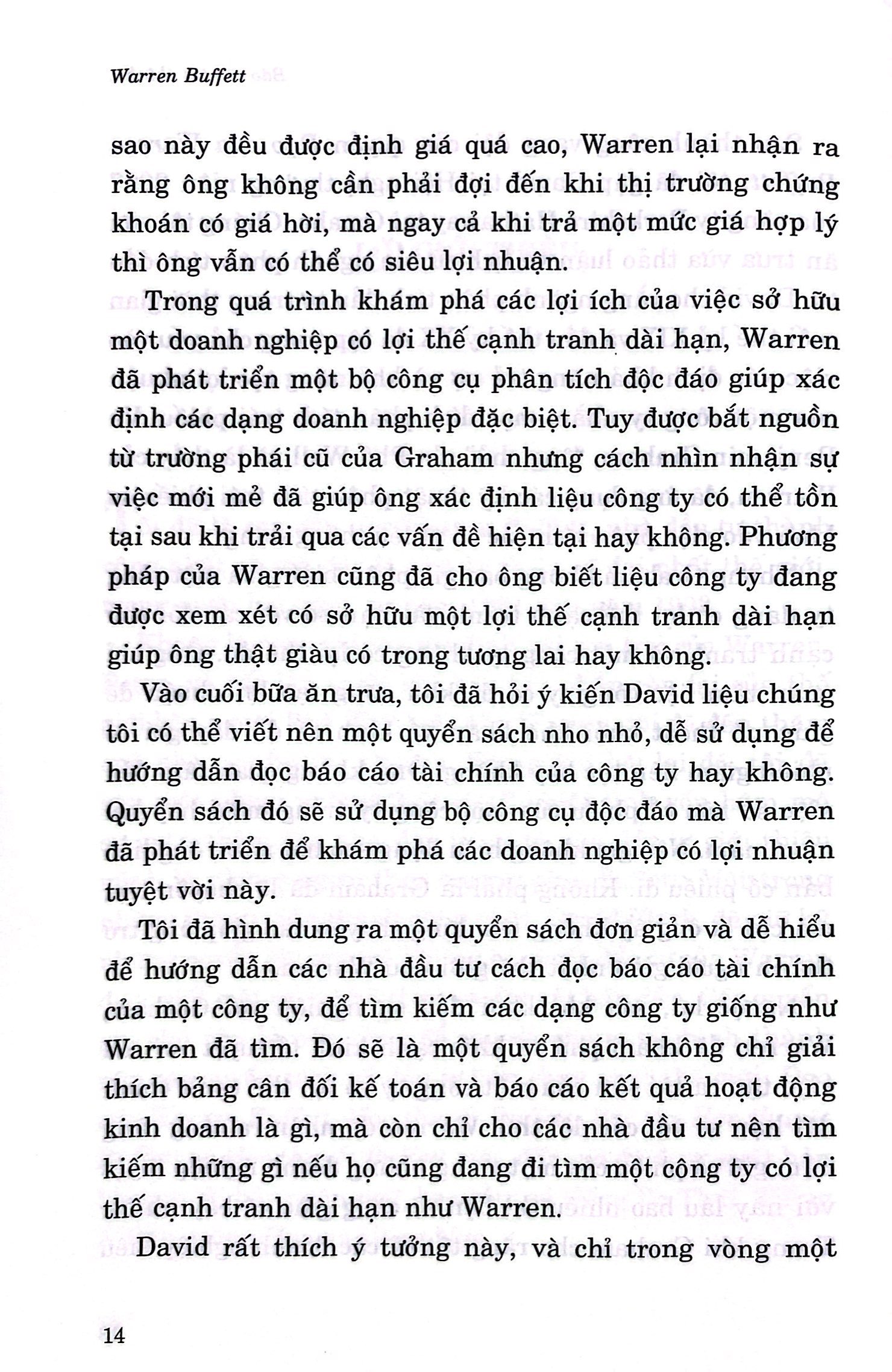 báo cáo tài chính dưới góc nhìn của warren buffett (tái bản 2023)