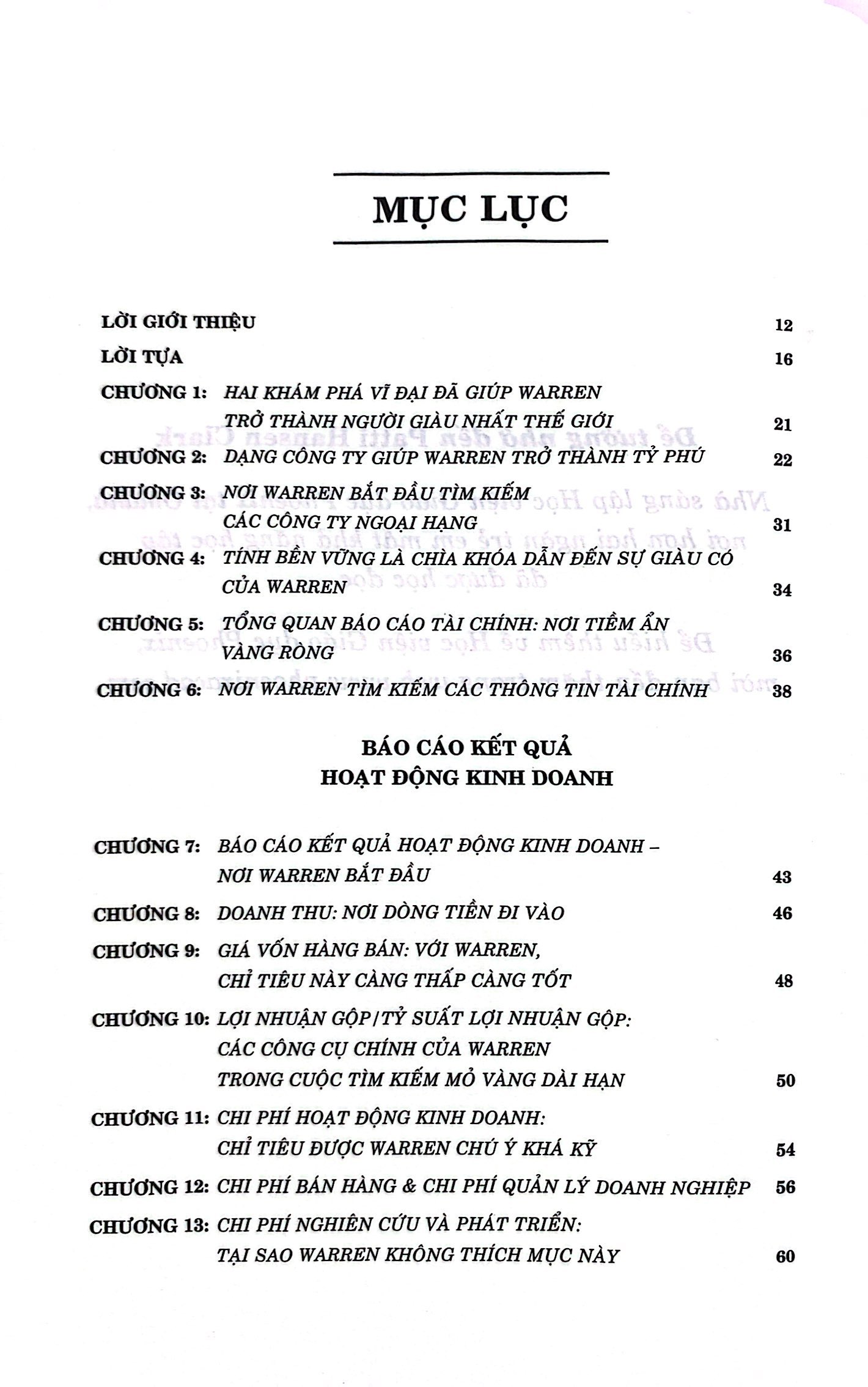 báo cáo tài chính dưới góc nhìn của warren buffett (tái bản 2023)