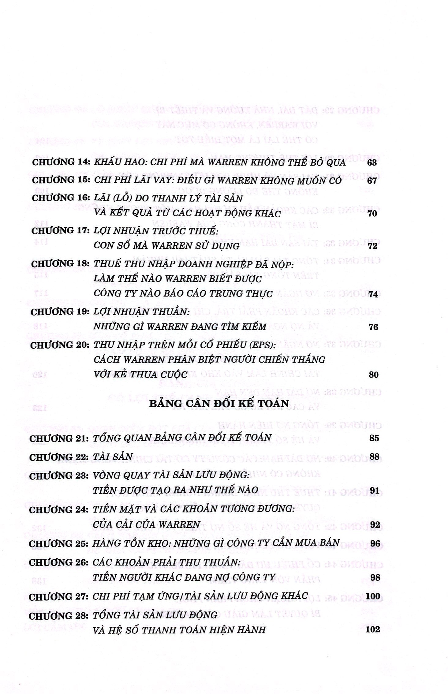 báo cáo tài chính dưới góc nhìn của warren buffett (tái bản 2023)