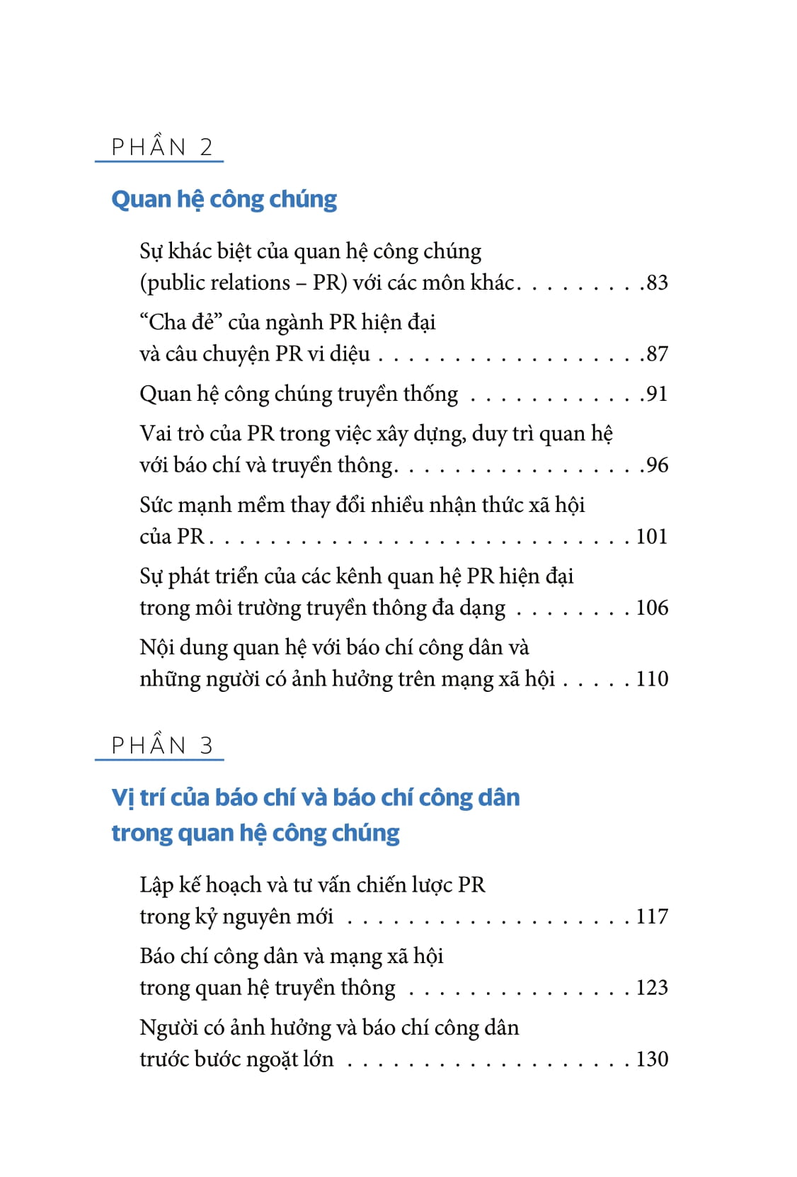 Bao Chi Cong Dan, Mang Xa Hoi Va PR Trong Ky Nguyen Moi