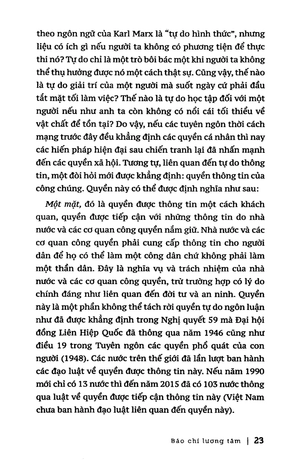 báo chí lương tâm