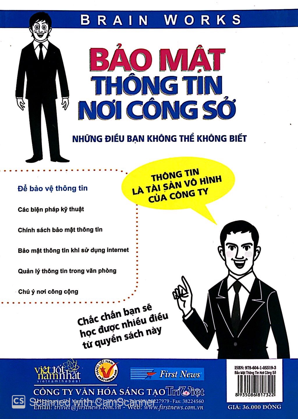 bảo mật thông tin nơi công sở - 50 điều lưu ý để bảo vệ bí mật cho công ty