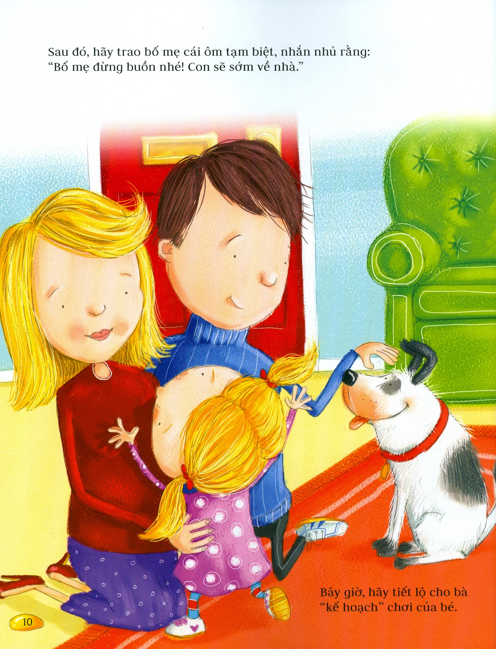 bảo mẫu nhí chăm bà