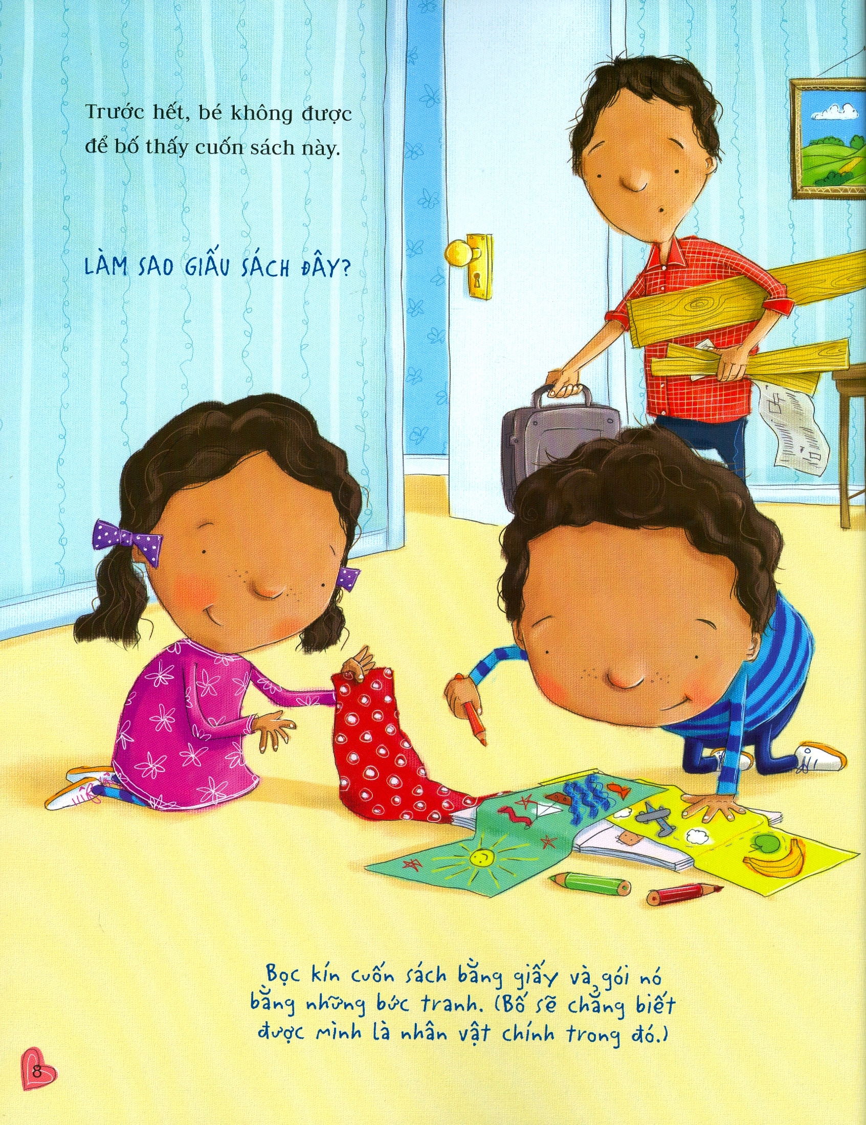 bảo mẫu nhí làm bố bất ngờ