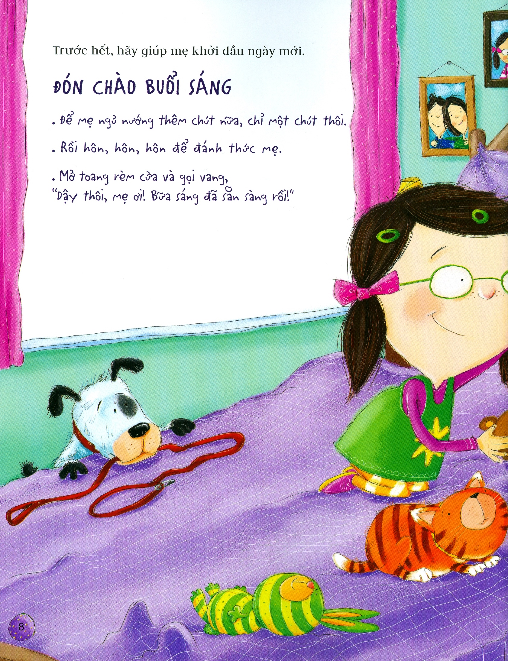 bảo mẫu nhí nuôi mẹ