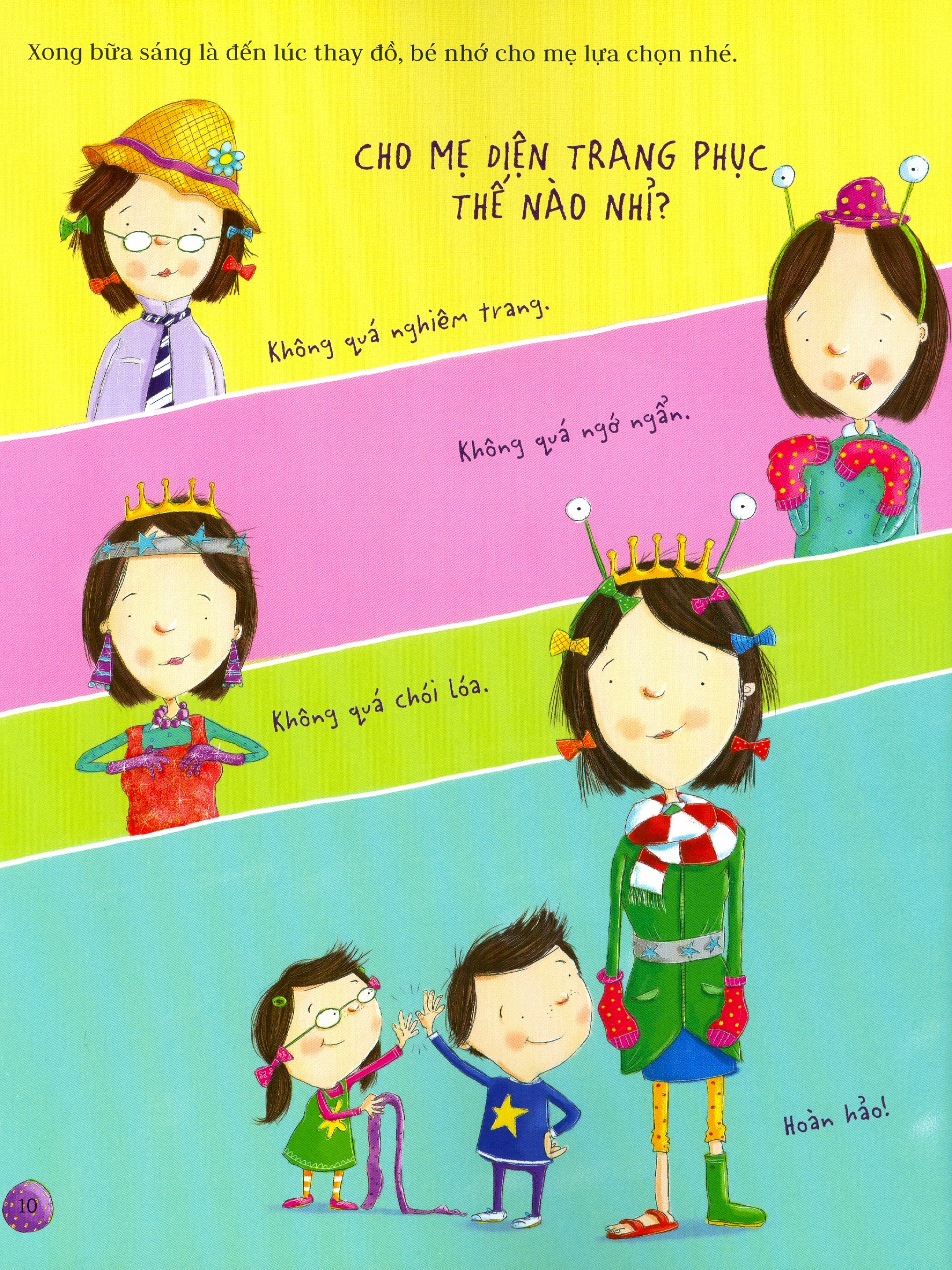 bảo mẫu nhí nuôi mẹ