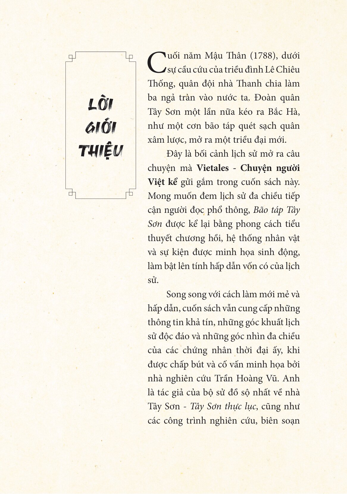 Bão Táp Tây Sơn - Bìa Cứng