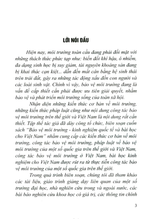 bảo vệ môi trường - kinh nghiệm quốc tế và bài học cho việt nam