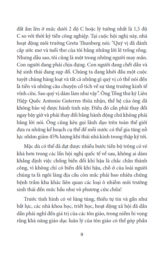bảo vệ môi trường - qua góc nhìn của tôn giáo và triết học