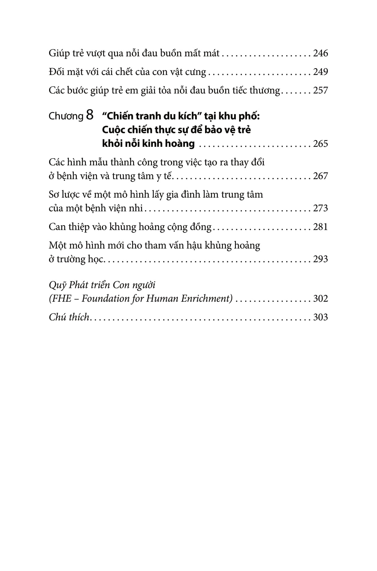 bảo vệ trẻ trước chấn thương tâm lý