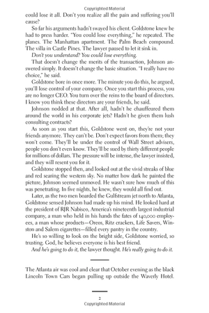 barbarians at the gate: the fall of rjr nabisco