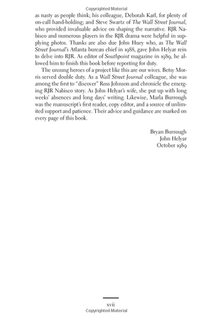 barbarians at the gate: the fall of rjr nabisco