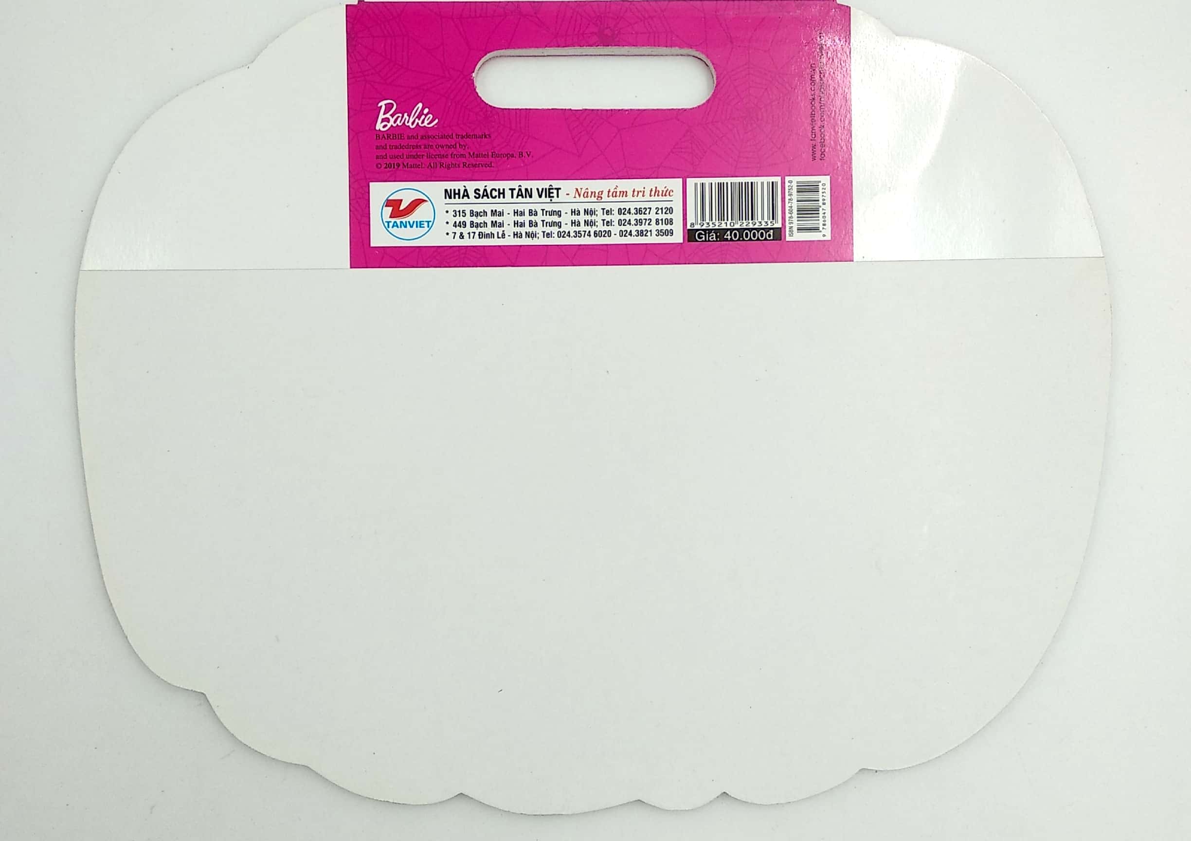 barbie lễ halloween lấp lánh - tô màu theo các ngày lễ