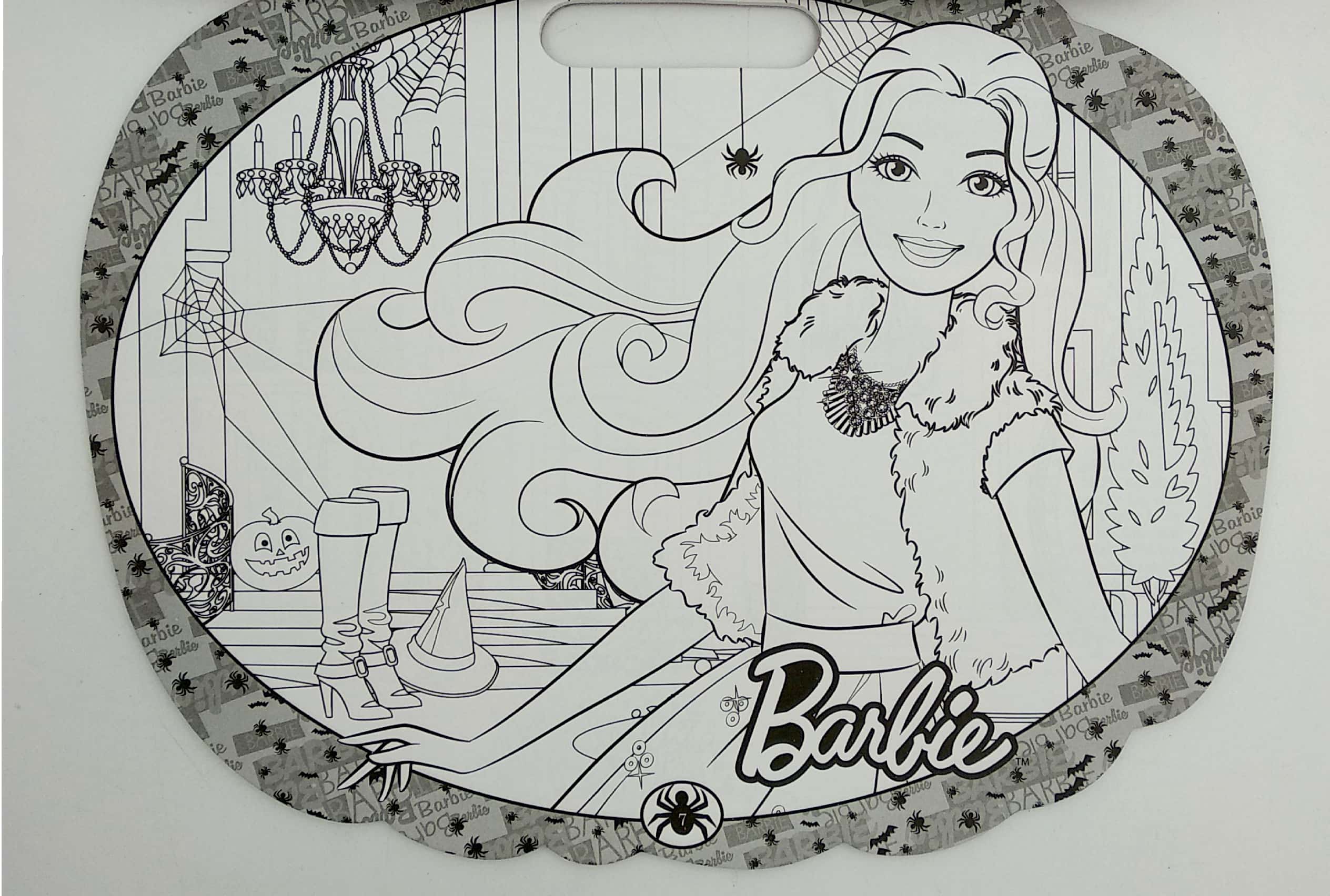 barbie lễ halloween lấp lánh - tô màu theo các ngày lễ