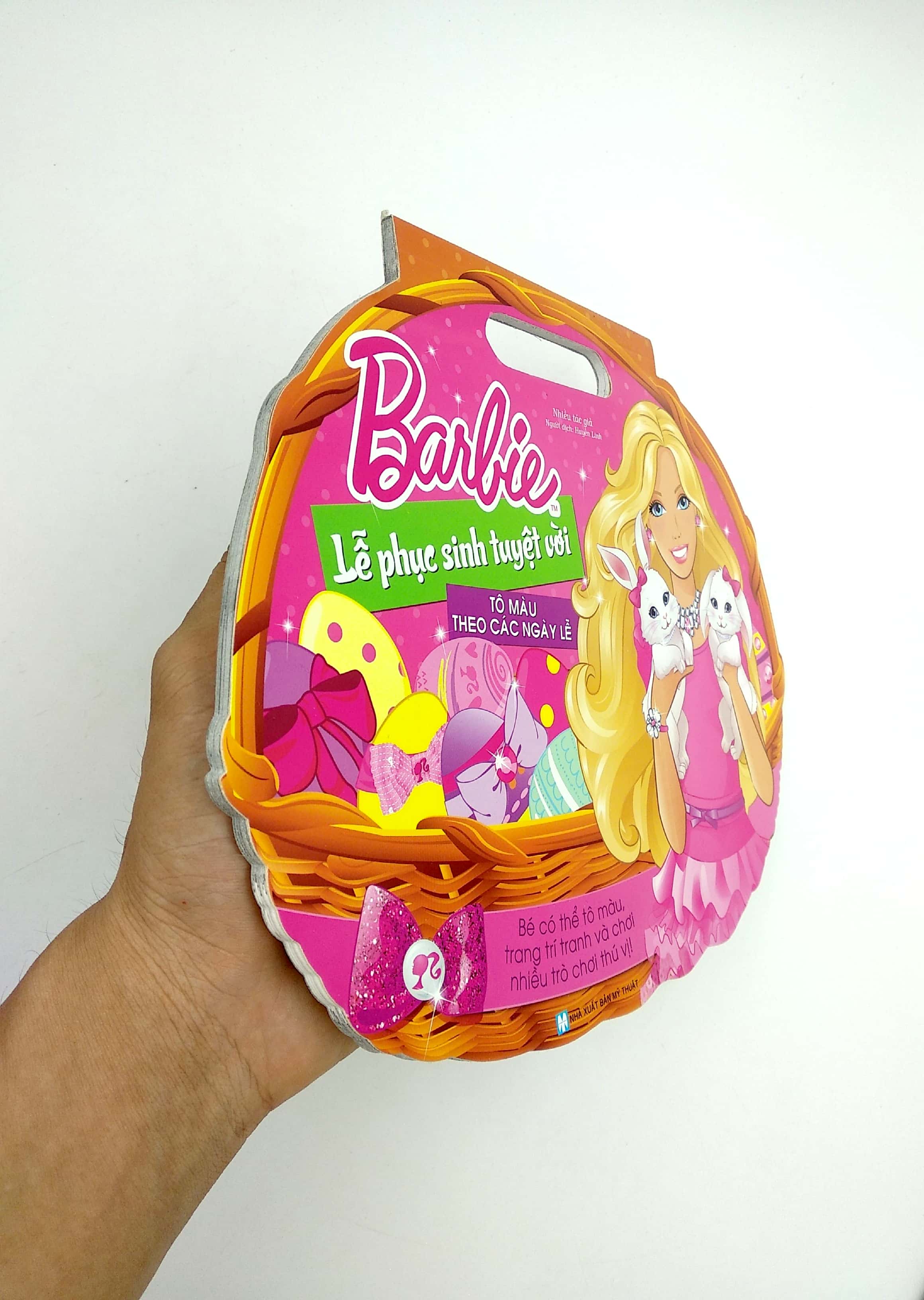 barbie lễ phục sinh tuyệt vời - tô màu theo các ngày lễ