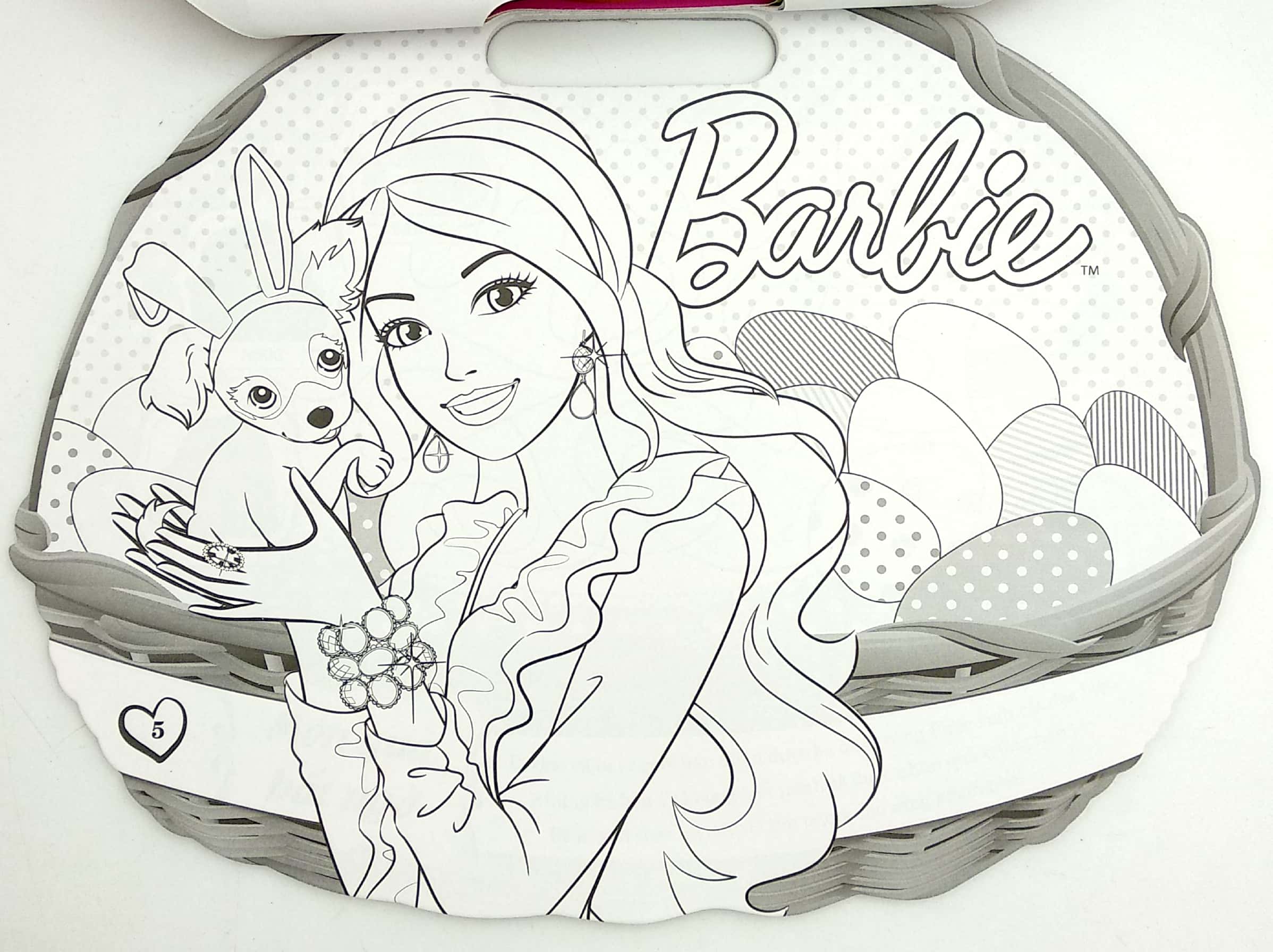 barbie lễ phục sinh tuyệt vời - tô màu theo các ngày lễ