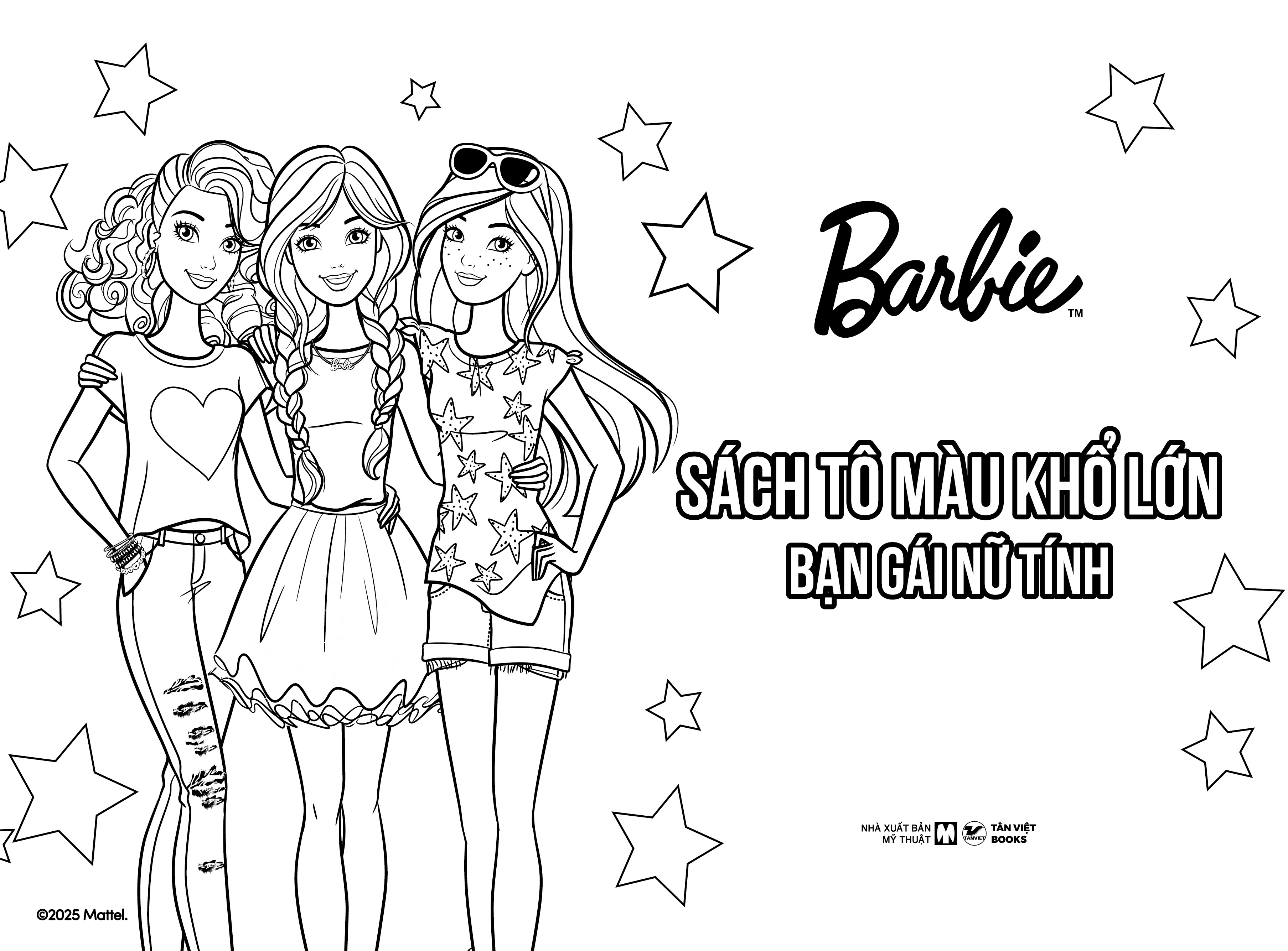 Barbie - Sach To Mau Kho Lon - Ban Gai Nu Tinh