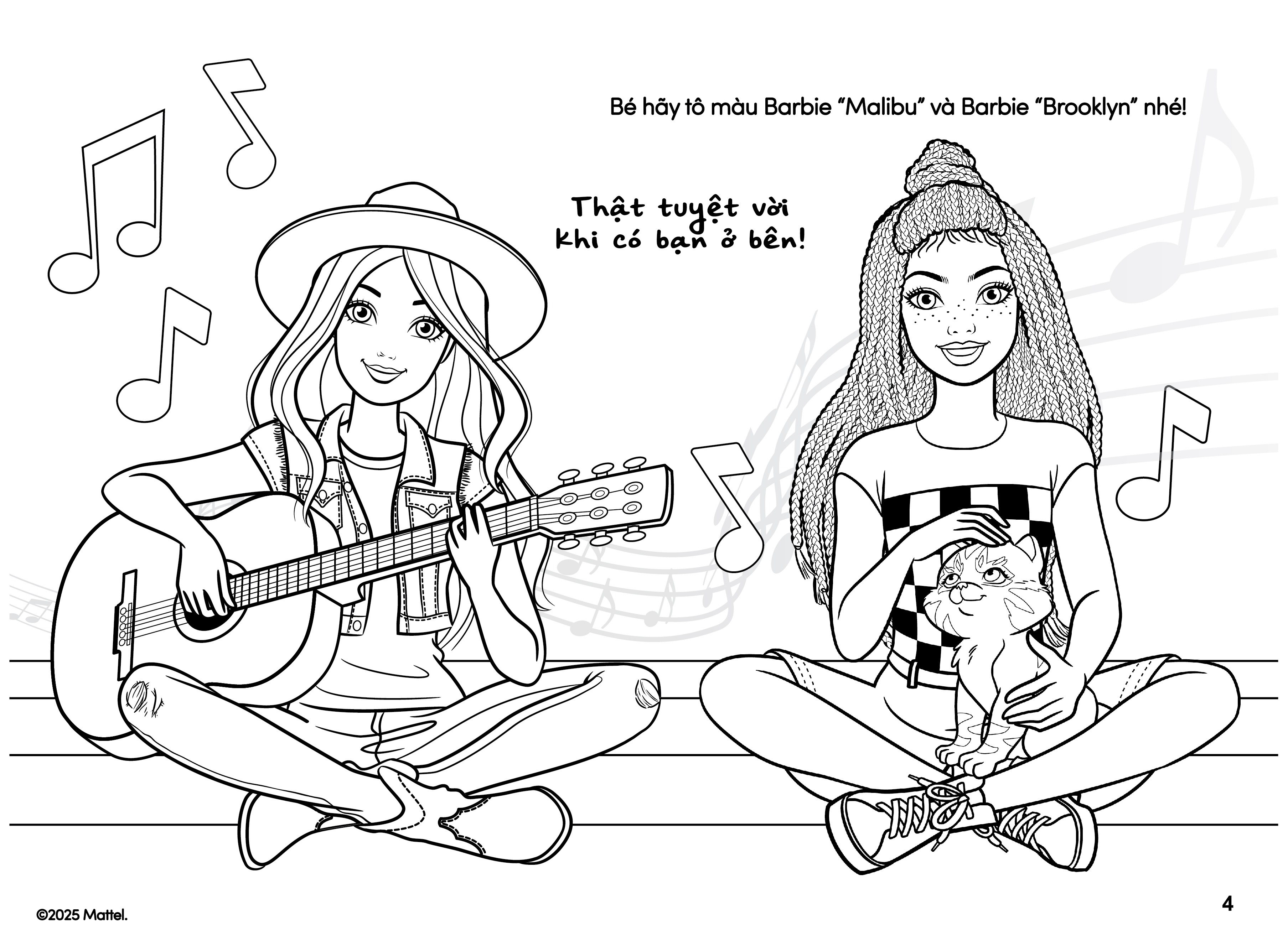 Barbie - Sach To Mau Kho Lon - Ban Gai Nu Tinh