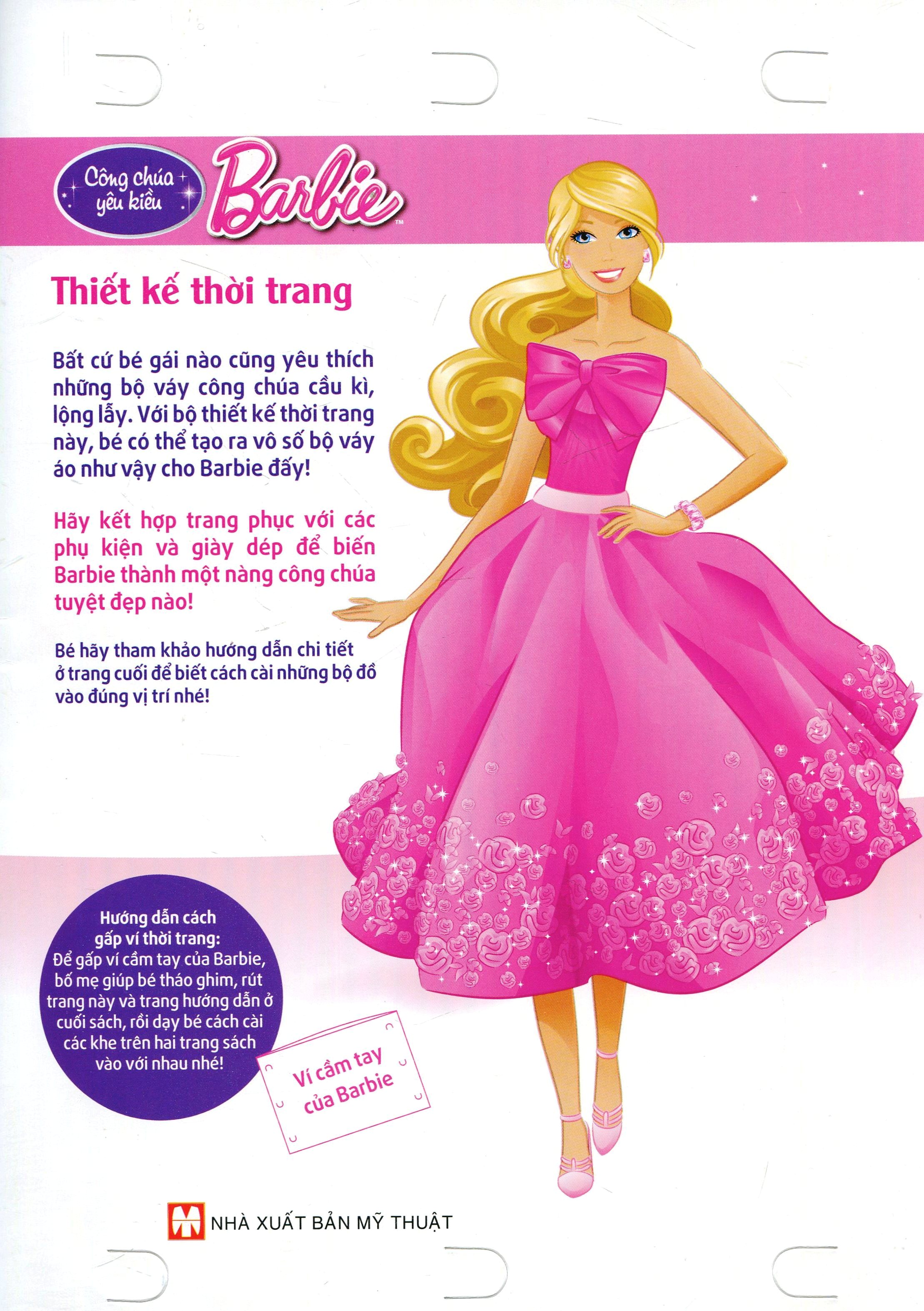 barbie thiết kế thời trang - công chúa yêu kiều