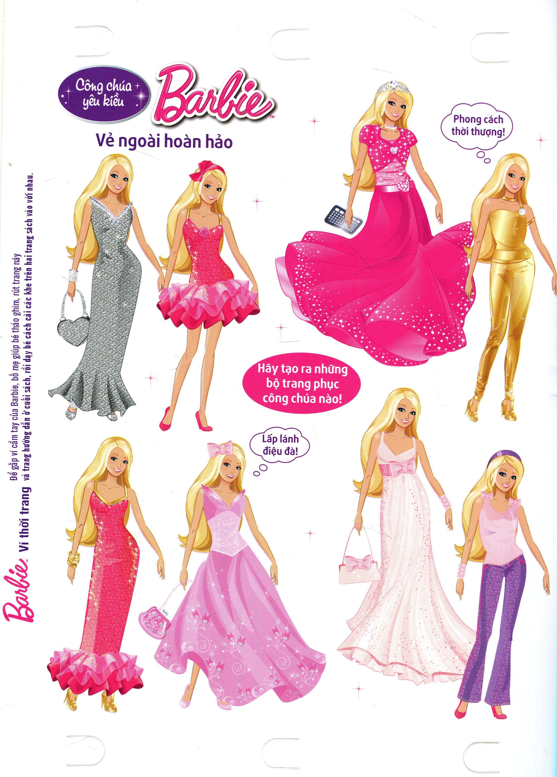 barbie thiết kế thời trang - công chúa yêu kiều