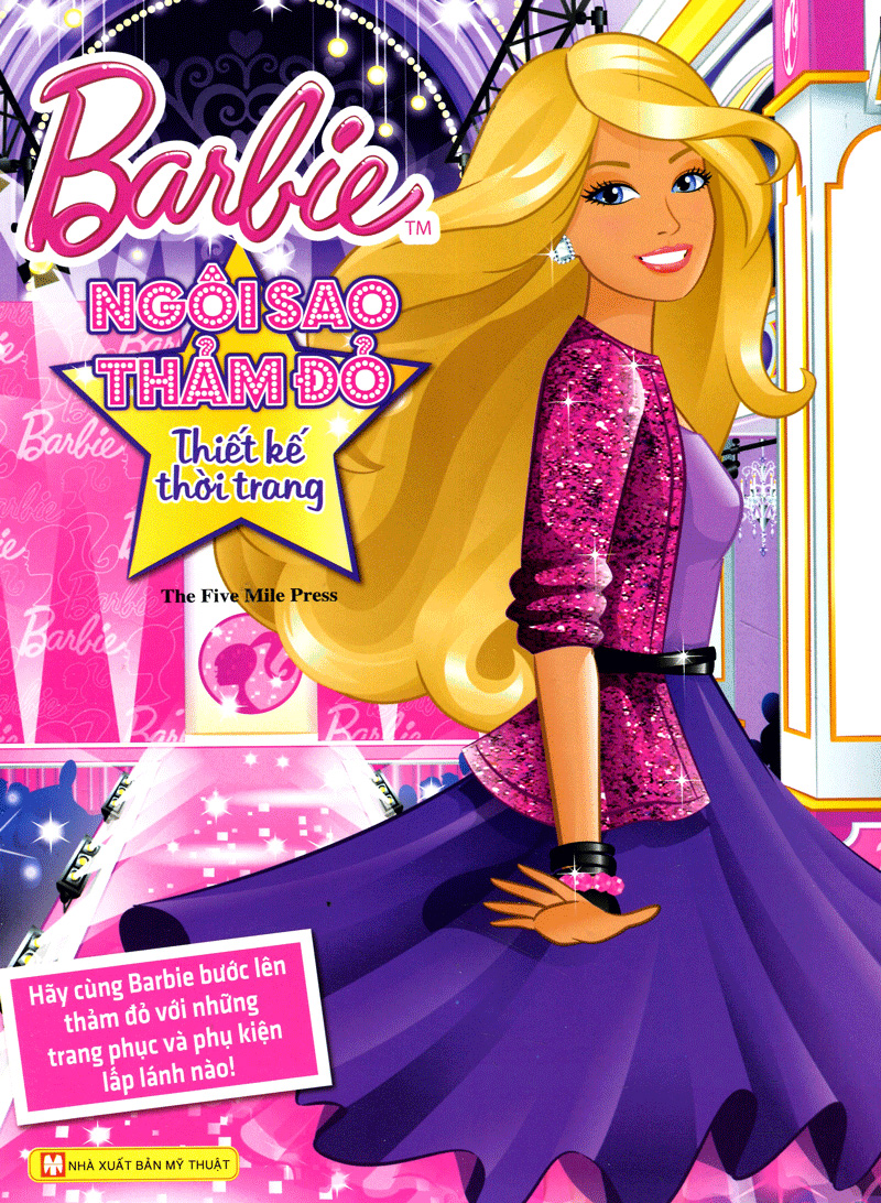 barbie thiết kế thời trang - ngôi sao thảm đỏ