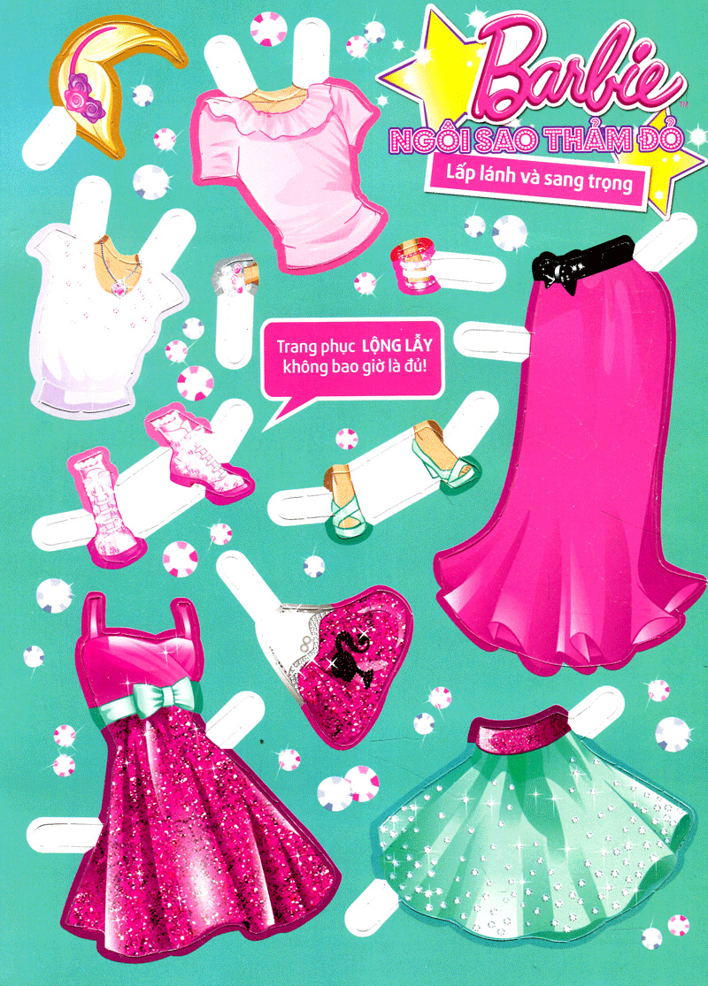 barbie thiết kế thời trang - ngôi sao thảm đỏ