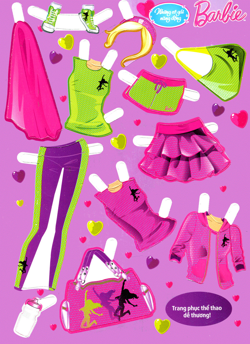 barbie thiết kế thời trang - những cô gái năng động