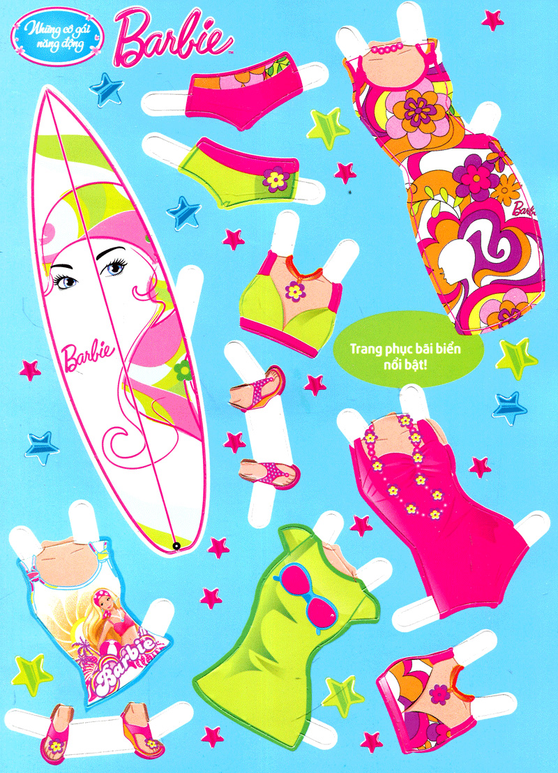 barbie thiết kế thời trang - những cô gái năng động