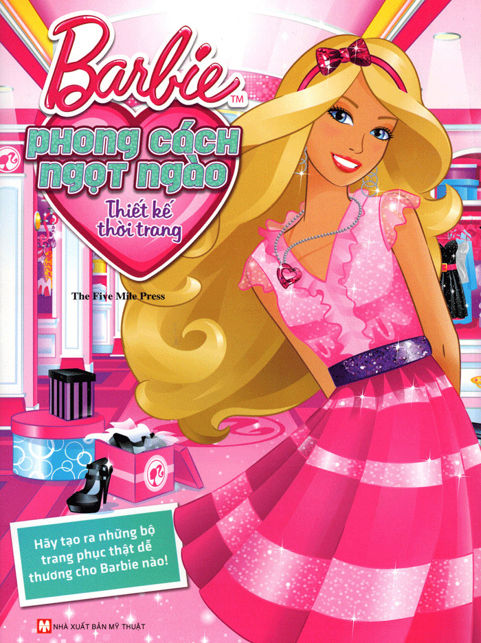 barbie thiết kế thời trang - phong cách ngọt ngào