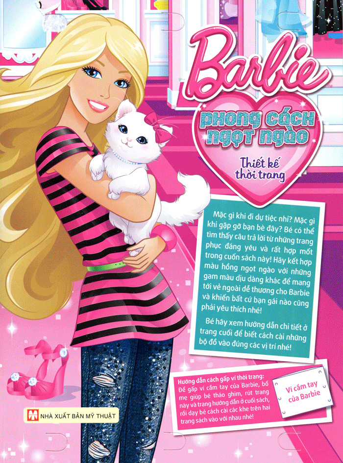 barbie thiết kế thời trang - phong cách ngọt ngào