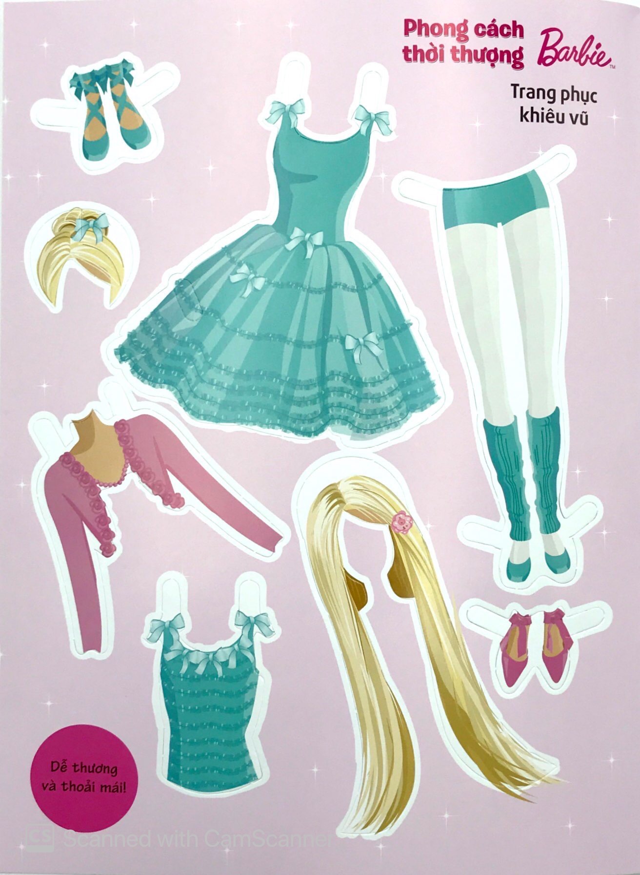 barbie thiết kế thời trang - phong cách thời thượng