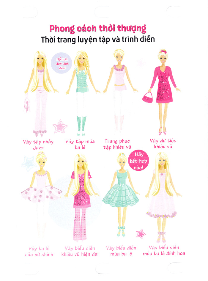 barbie thiết kế thời trang - phong cách thời thượng