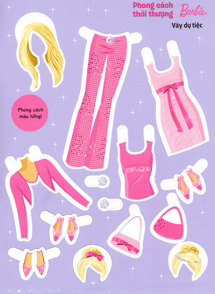 barbie thiết kế thời trang - phong cách thời thượng