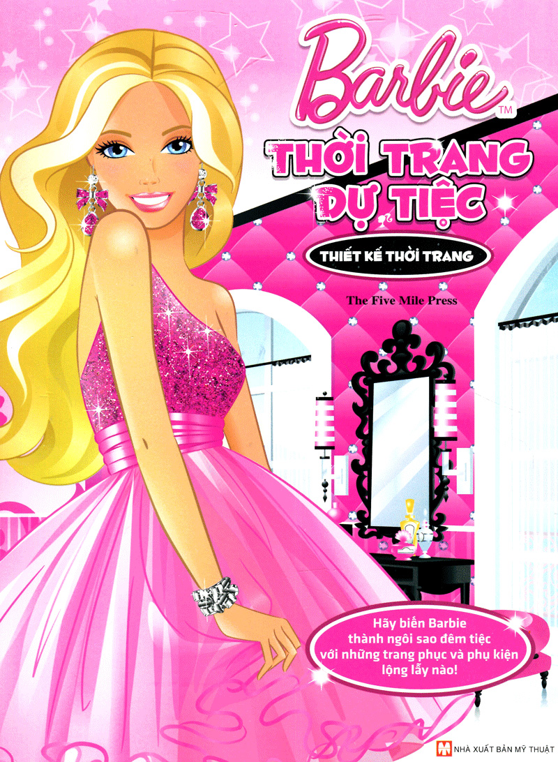 barbie thiết kế thời trang - thời trang dự tiệc